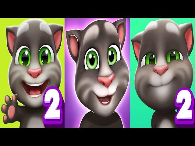 My Talking Tom2 vs My Talking Tom vs My Talking Tom2 | Watch the Best Virtual Pet Experience Ep4057