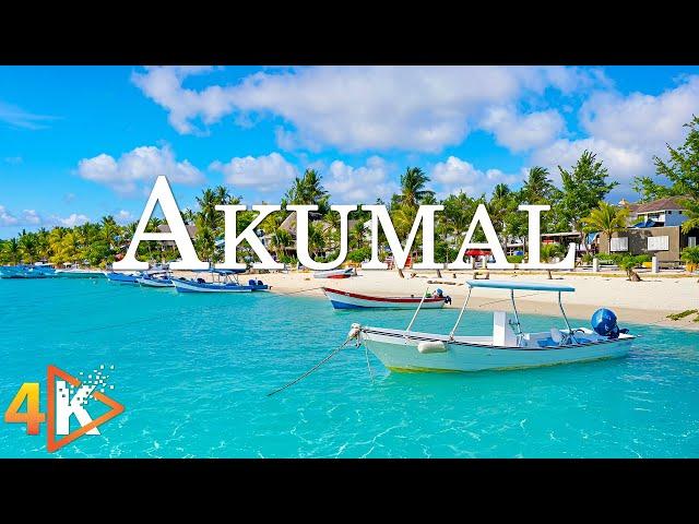 Akumal 4K UHD - Scenic Relaxation Film With Calming Music - 4K Video Ultra HD