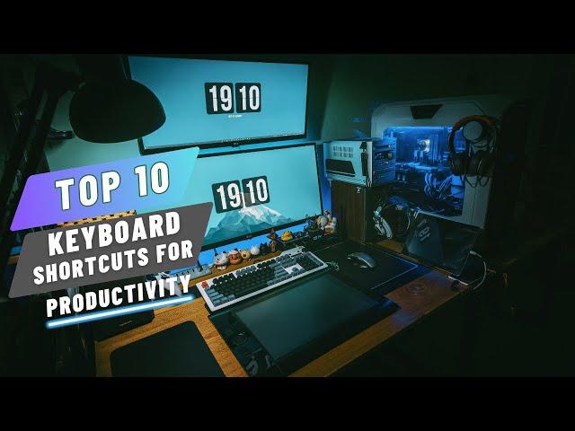 Top 10 Windows Keyboard Shortcuts for Productivity