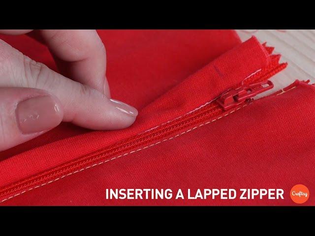 Inserting a Lapped Zipper for Beginners | Sewing Tutorial with Callie Works-Leary