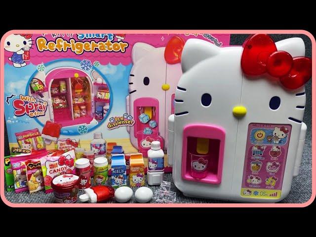 Hello Kitty Refrigerator Toys Set Satisfying with Unboxing Compilation Toys ASMR