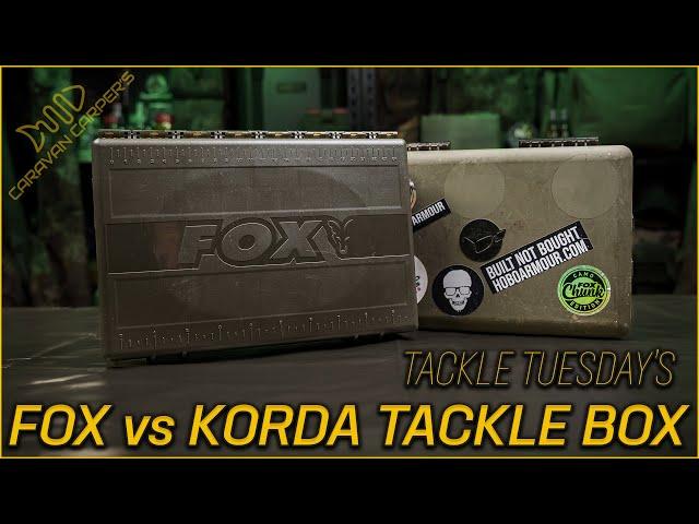 Which Tackle Box is the best? Fox Edges vs Korda Tackle Box