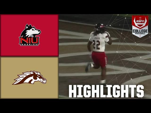 Northern Illinois Huskies vs. Western Michigan Broncos | Full Game Highlights | ESPN CFB