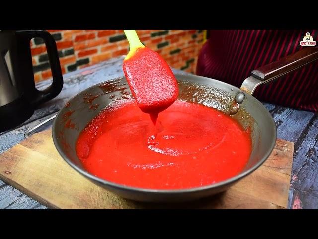 आज से चीनी वाले Tomato Ketchup से छुटकारा | Without Sugar Tomato Ketchup Recipe | Honest Kitchen