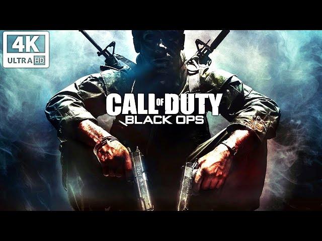 CALL OF DUTY: BLACK OPS 1 All Cutscenes (Game Movie) 4K 60FPS UHD