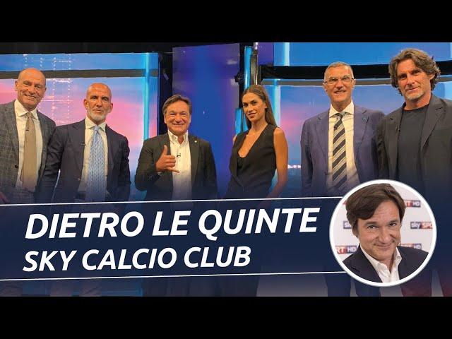 Vi porto con me dietro le quinte di SKY CALCIO CLUB | Fabio Caressa