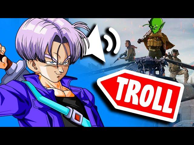 TRUNKS Sings & TROLLS in WARZONE!