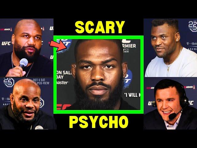 UFC Fighters "Explain" Just How Scary is Jon Jones ?