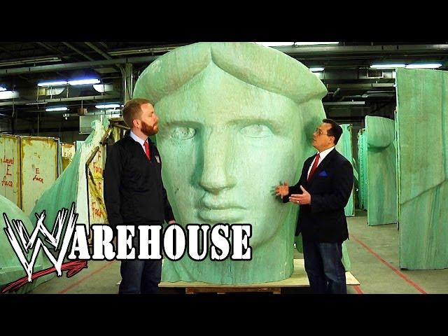 National Treasures Hidden Inside The "WWE Warehouse" - Ep. #4