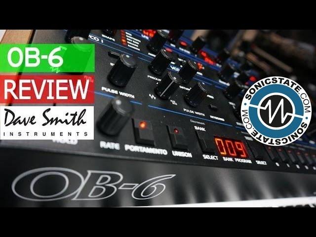 Dave Smith Instruments OB6 Desktop Poly Synth - SonicLAB Review