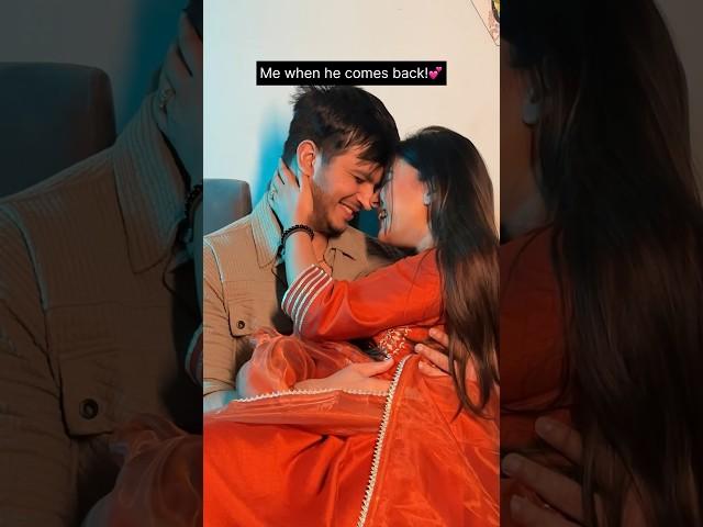 My day starts when he comes back #tanshi #tanshi #couplegoals #viral #love #shorts