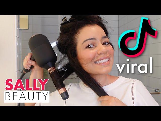 TESTING TIKTOK VIRAL SALLY BEAUTY DYSON AIRWRAP DUPE - WORTH THE HYPE?