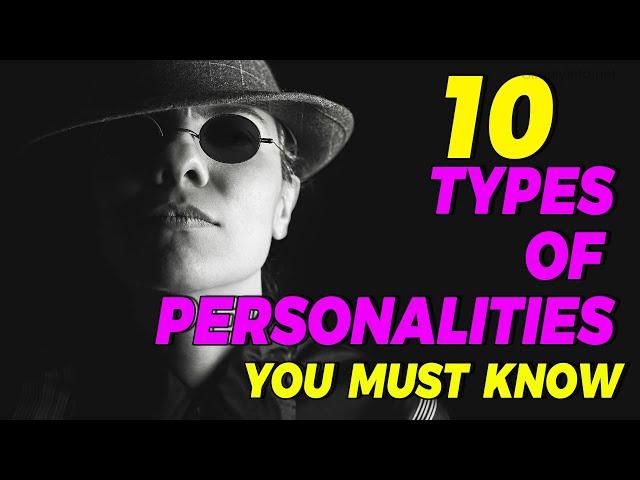 10 Common Types of Personalities | Learn Personalities Vocabulary | English Learning | Simplyinfo