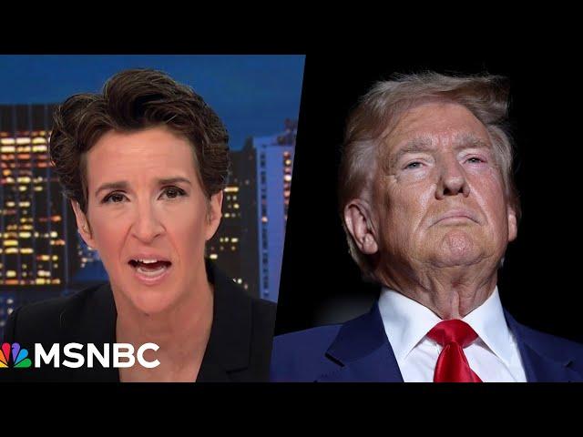 Maddow: 'We were supposed to get better at not having our chains yanked' by Trump