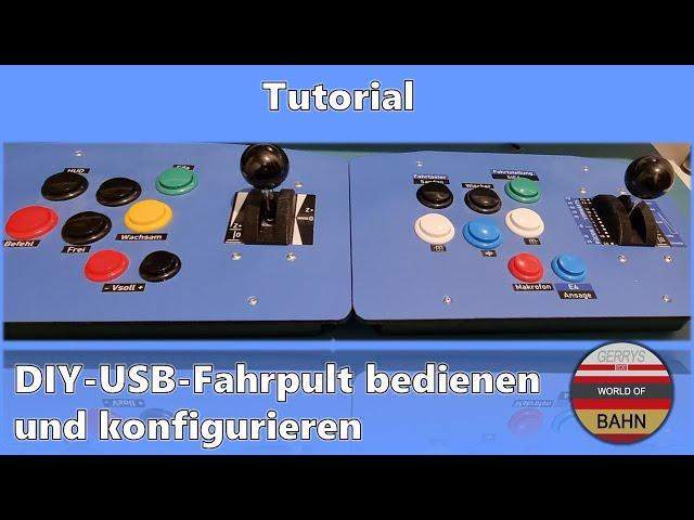 DIY-USB-Fahrpult bedienen und konfigurieren | Zusi 3, TSW 4, U-Bahn Berlin in Trainz 2009