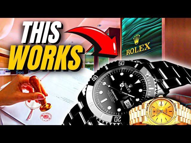 How To Beat The Rolex AD Waitlist- Secrets EXPOSED