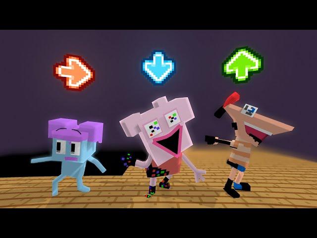 FNF Character Test | Gameplay VS Minecraft Animation | Pibby