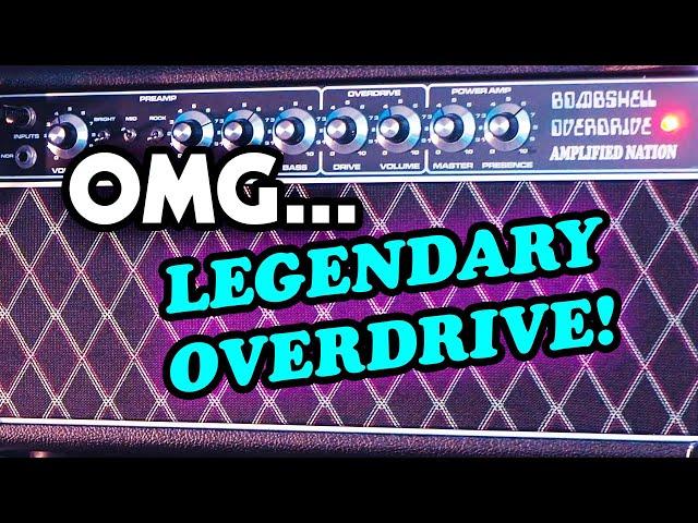 Amplified Nation Bombshell Overdrive amp demo | Dumble style Overdrive