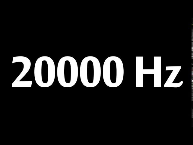 20000 Hz Test Tone 10 Hours