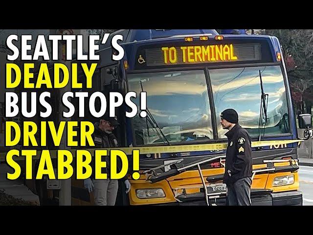 Seattle’s Bus Stops Close Amid Violence: Driver Tragically Killed Following Stabbing