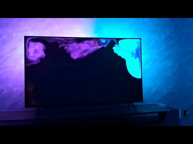 TESTE DE AMBILIGHT TV PHILIPS PUG 8808 THE ONE