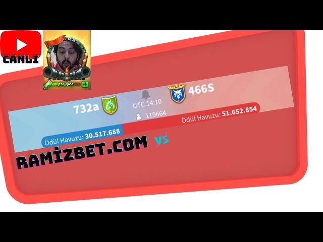 732a vs 466S !  GRANDPRIX ERKEN FİNAL  ! ramizbet.com - Rise of Kingdoms