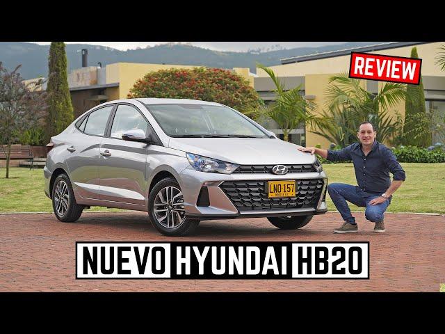 Nuevo Hyundai HB20  Ahora más moderno y seguro  Prueba - Reseña (4K)