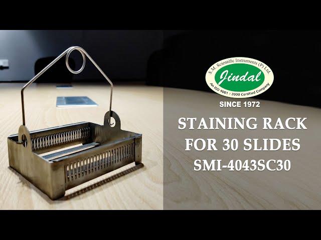 Slide Staining Rack for 30 slides | HistologyLab