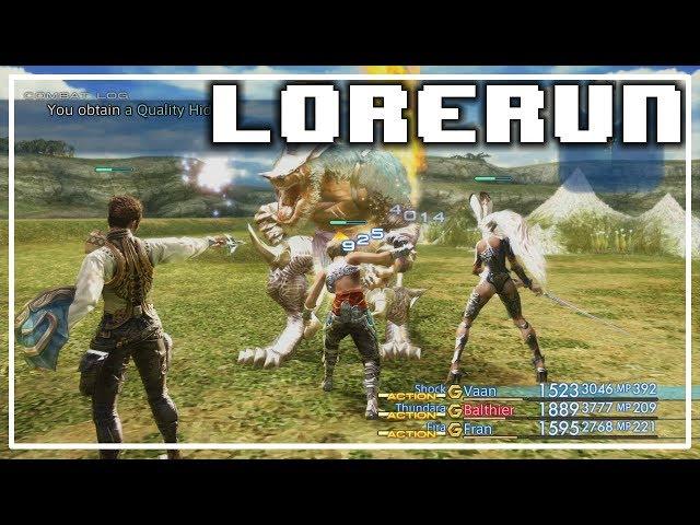 Final Fantasy Lorerun Proper Remake 24: Final Fantasy XII, Part 1