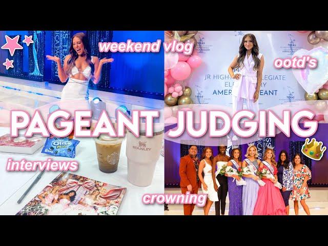 Pageant Weekend In My Life (Judging!) | Miss Texas High School America | Lauren Norris