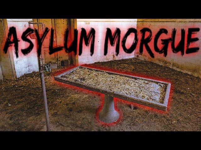 Abandoned Asylum Morgue (WHAT THE HELL HAPPENED HERE!)