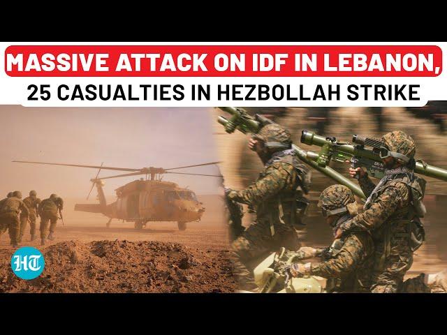 Deadliest Day For IDF In Lebanon? Hezbollah’s Massive Attack On Israeli Soldiers; 25 Injured