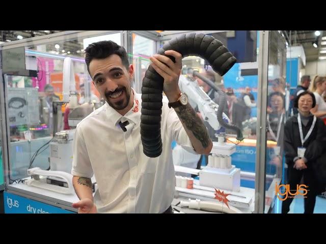 The Road to IMTS - triflex® robot cable management