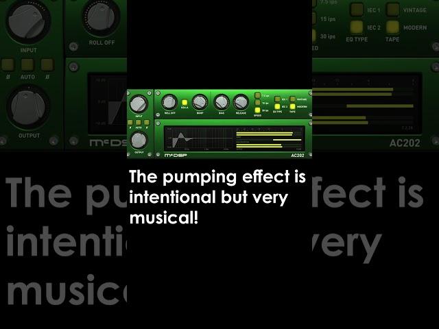 Creating a Pumping Effect with Tape Saturation!