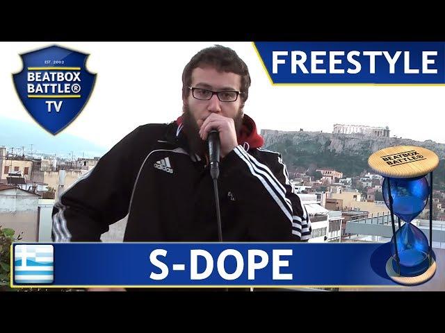 S-Dope from Greece - Freestyle - Beatbox Battle TV