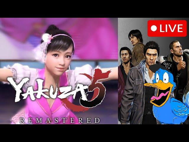 First Time in Yakuza 5 — Duck Idol Simulator | CantDoGames Live #12