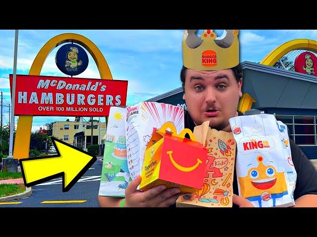 I Tried EVERY Fast Food Kids Meal