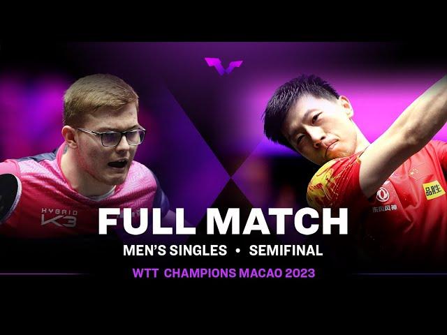 FULL MATCH | MA Long vs Alexis LEBRUN | MS SF | #WTTMacao 2023