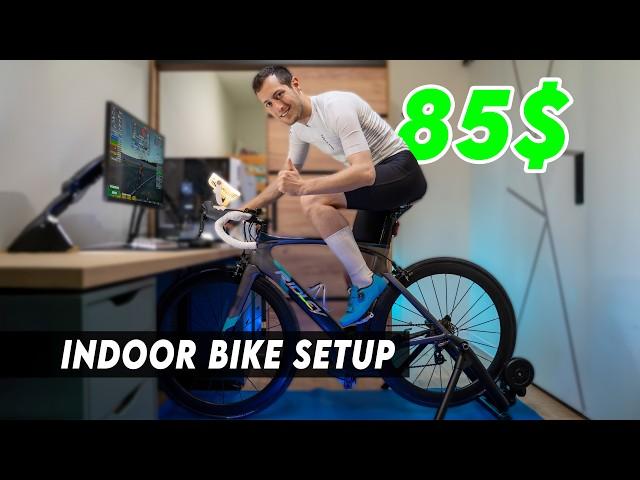 Affordable Indoor Cycling Setup: Compatible with Zwift, wahoo & IndieVelo!