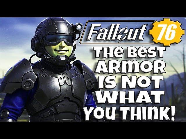 The Best Armor In Fallout 76 Is Not What You Think!