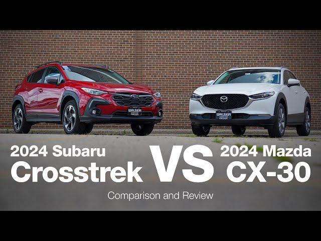 2024 Subaru Crosstrek vs 2024 Mazda CX-30 | Comparison and Review