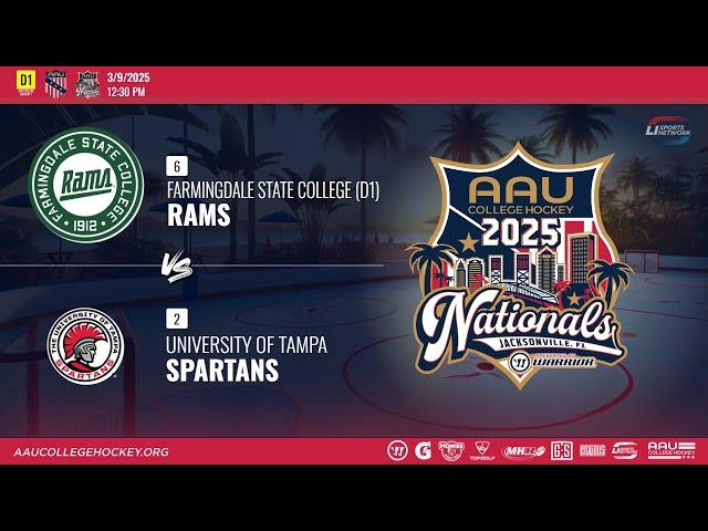 AAU NATIONAL FINAL - D1 - Farmingdale State College (D1) vs University of Tampa