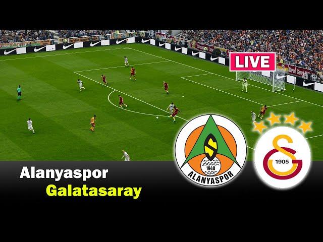 CANLI : Alanyaspor vs Galatasaray Canlı Futbol Maçı | Türkiye Süper Ligi | Canlı Futbol Maçı |