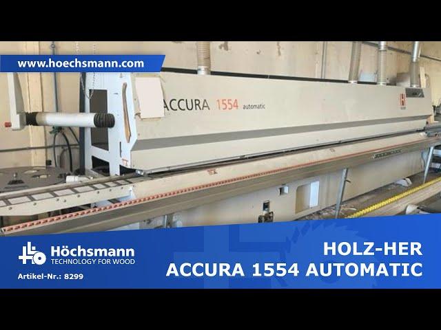 HOLZ-HER ACCURA 1554 AUTOMATIC (Höchsmann Klipphausen)