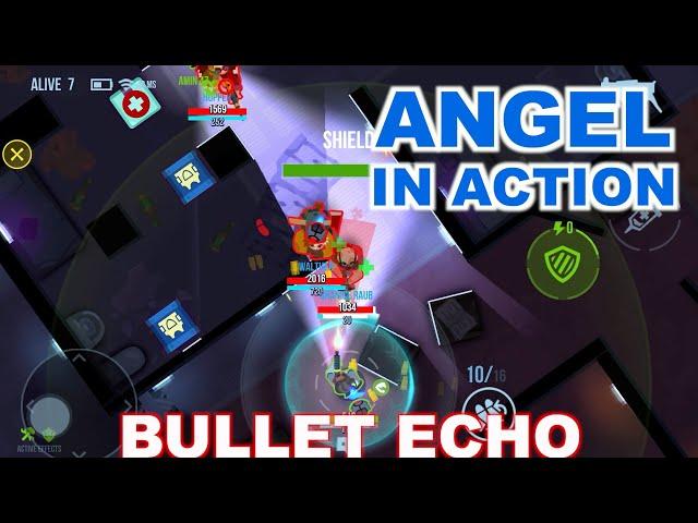 Bullet Echo | Angel hero gameplay | drone update | Battle Royale mode