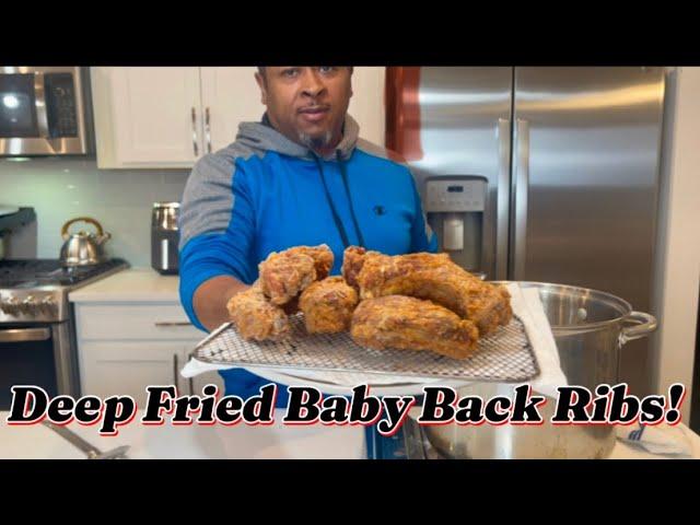 Deep Fried Baby Back Ribs!