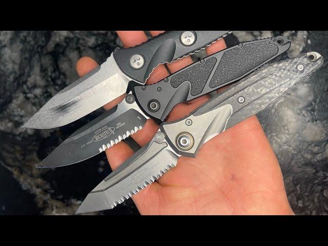 Microtech Socom bravo tanto full serrated overview and review