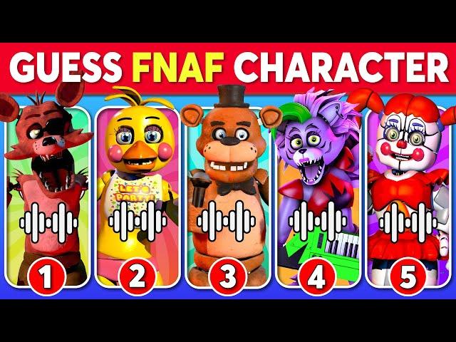 Guess The Five Night At Freddy's Character  By Dance, Emoji, Voice  | FNAF Quiz 2024