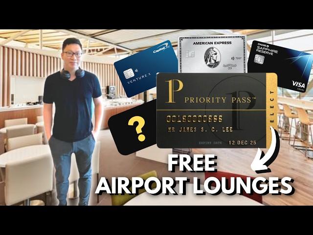 13 Best Cards with Airport Lounge Access | Are Airport Lounges Worth It?! | Priority Pass