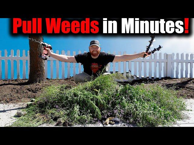 PULL WEEDS FAST - 2 easy steps